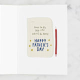 "Official Dad Guide" - Single Greeting Cards in Colorful by Rachel K. Swanson - Interior