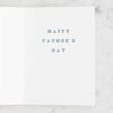 "Geometric" - Single Greeting Cards in Navy by Sumak Studio - Interior