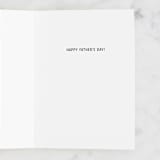 "My Dad Diagram" - Single Greeting Cards in Frost by Dawn Pope - Interior