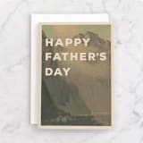 "Adventure" - Single Greeting Cards in Moss by Violet and Mae - Front