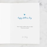 "Dad Joke" - Single Greeting Cards in Pool by Kristie Kern - Customizable Interior Example