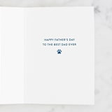 "Puppy Love" - Single Greeting Cards in Beige by Jessica Williams - Interior