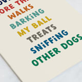 "Puppy Love" - Single Greeting Cards in Beige by Jessica Williams - Close-Up