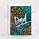 "Bold Pattern" - Single Greeting Cards in Scale by Heather Cairl - Front