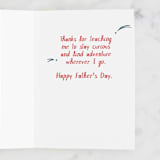"stay curious" - Single Greeting Cards in Space by Kristen Marie - Interior