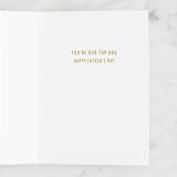 "Frankly" - Single Greeting Cards in Beige by Alexandra Cohn - Interior