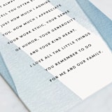 "Happy Birthday to my Guy" - Single Greeting Cards in Navy by Alexandra Bader - Close-Up