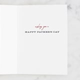"best dog dad" - Single Greeting Cards in Cream by Susan Zinader - Interior