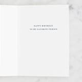 "Uncancelled Plans" - Single Greeting Cards in Parchment by Laura Condouris - Interior
