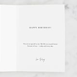 "You don't suck" - Single Greeting Cards in Ink by Stacey Meacham - Customizable Interior Example