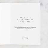 "Birthday Burst" - Single Greeting Cards in Grey by AK Graphics - Customizable Interior Example