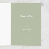 "More Adventure" - Single Greeting Cards in Evergreen by Amy Payne - Customizable Interior Example
