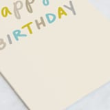 "Great Day" - Single Greeting Cards in Taupe by Louise Kay - Close-Up