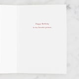 "I Still Like You" - Single Greeting Cards in Scarlet by Alexandra Cohn - Interior
