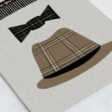 "Classic" - Single Greeting Cards in Platinum by Itsy Belle Studio - Close-Up