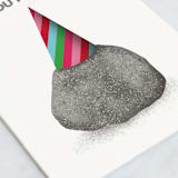 "You Rock" - Single Greeting Cards in Rock by mo kelley - Close-Up