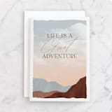 "Great Adventure" - Single Greeting Cards in Earth by Pixel and Hank - Front