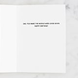 "Ye Olde" - Single Greeting Cards in Midnight by Baumbirdy - Interior