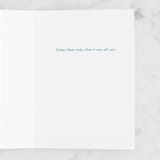 "Partners in Crime" - Single Greeting Cards in Pool by Kristen Knechtel - Interior