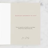 "Best Grandpa" - Single Greeting Cards in Champagne by Devika Keskar - Customizable Interior Example