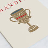 "Best Grandpa" - Single Greeting Cards in Champagne by Devika Keskar - Close-Up