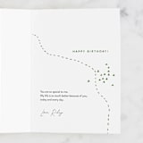"Happy Returns" - Single Greeting Cards in Grass by Sumak Studio - Customizable Interior Example