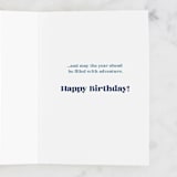 "oceans deep" - Single Greeting Cards in Ocean by Kamala Nahas - Interior