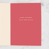 "Girl Gang" - Single Greeting Cards in Coral by Robert and Stella - Interior