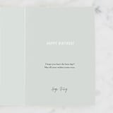 "Bestie" - Single Greeting Cards in Sage by Sara Hicks Malone - Customizable Interior Example