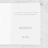 "Synonyms" - Single Greeting Cards in Grass by Katharine Watson - Customizable Interior Example