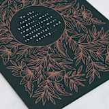 "Synonyms" - Single Greeting Cards in Grass by Katharine Watson - Close-Up