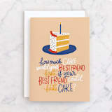 "You know how much" - Single Greeting Cards in Peach by Erin L. Wilson - Front