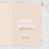 "Celebrate" - Single Greeting Cards in Mint by Sara Hicks Malone - Customizable Interior Example