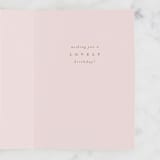 "Floral Cake" - Single Greeting Cards in Mint by Everett Paper Goods - Interior
