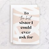 "Tickled Pink" - Single Greeting Cards in Rose by Nicoletta Savod - Front