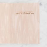 "Beautiful Day" - Single Greeting Cards in Navy by Erin German - Interior