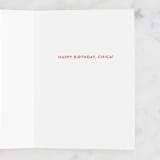 "Tequila all día" - Single Greeting Cards in Carrot by Shari Margolin - Interior
