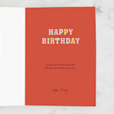 "U R Old" - Single Greeting Cards in Mint by Baumbirdy - Customizable Interior Example
