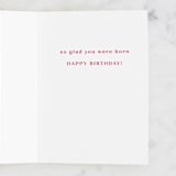 "Sister I chose" - Single Greeting Cards in Hot Pink by Creo Study - Interior