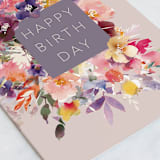 "All the Flowers" - Single Greeting Cards in Floral by Lori Wemple - Close-Up