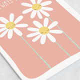 "If Sisters Were Flowers" - Single Greeting Cards in Petal by Angela Thompson - Close-Up