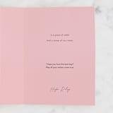 "Piece of Cake" - Single Greeting Cards in Chocolate by Becky Nimoy - Customizable Interior Example