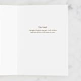 "The Star" - Single Greeting Cards in Rainbow by Nadia Hassan - Interior