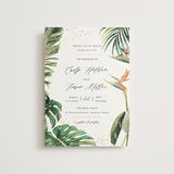 "Our Paradise" - Wedding Invitations in Tropical by Elly - Front