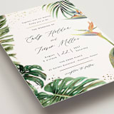 "Our Paradise" - Wedding Invitations in Tropical by Elly - Detail