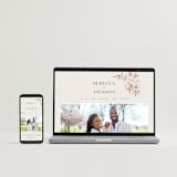 "Lovely" - Wedding Invitations in Creme by Stardust Design Studio - FREE Wedding Website