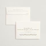 "Manuet" - Wedding Invitations in Vanilla by Petra Kern - FREE Recipient Addressing