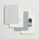 "Gilded Edge" - Wedding Invitations in Provincial by Angela Thompson - Back of Card Options