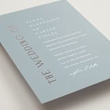 "Gilded Edge" - Wedding Invitations in Provincial by Angela Thompson - Detail