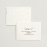 "Over Monogram" - Wedding Invitations in Stormy by Jessica Williams - FREE Recipient Addressing